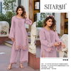 Sitarah Dno.910 A To D Pv Cotton With Embroidery Sequence Work Kurti With Bottom Bulk Orders In India
